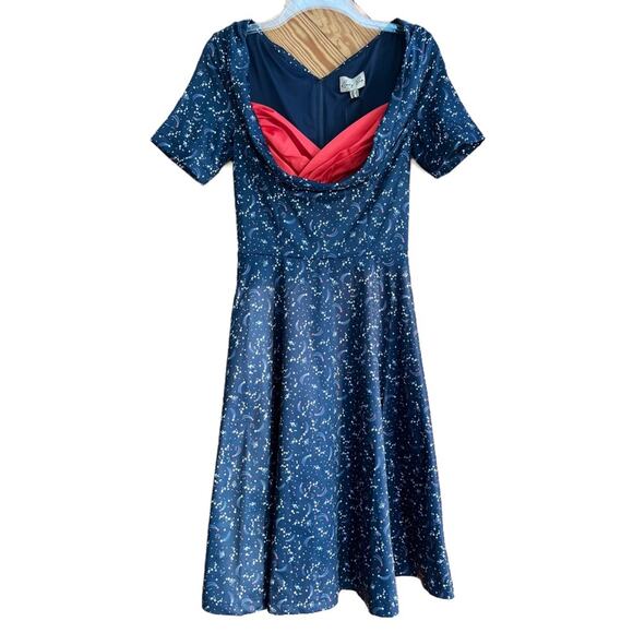 Lindy Bop Sloane Fit and Flare Dress - Picture 9 of 9